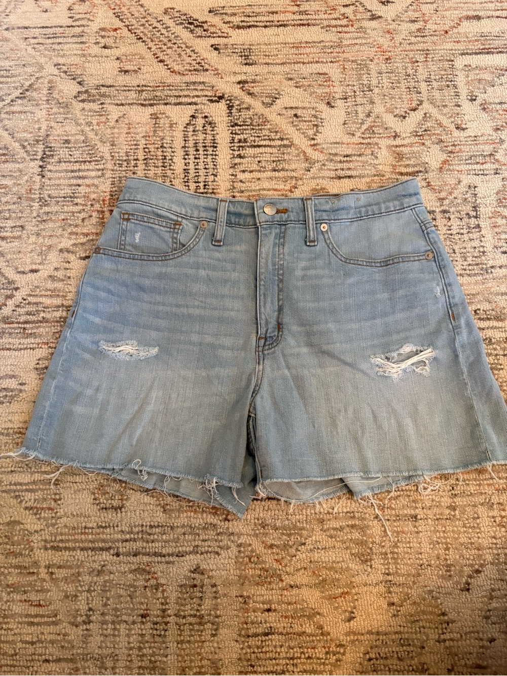 Madewell High-Rise Denim Dhorts